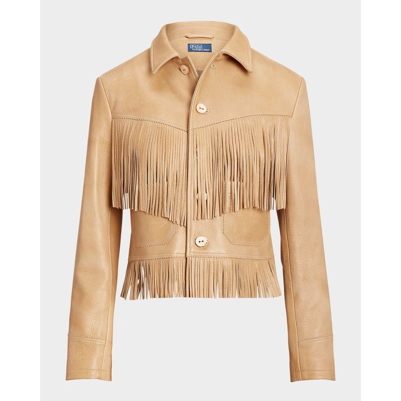 Fringe-Waxed-Leather-Jacket