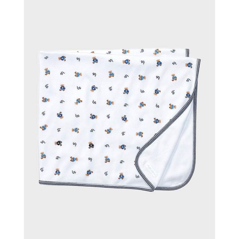 Reversible-Bear-Monogram-Cotton-Baby-Blanket