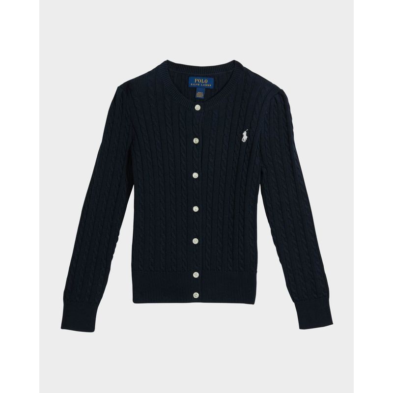 Girl-s-Cable-Knit-Cotton-Cardigan-Size-2-4
