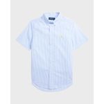 Boy-s-Striped-Seersucker-Short-Sleeve-Shirt-Size-S-XL