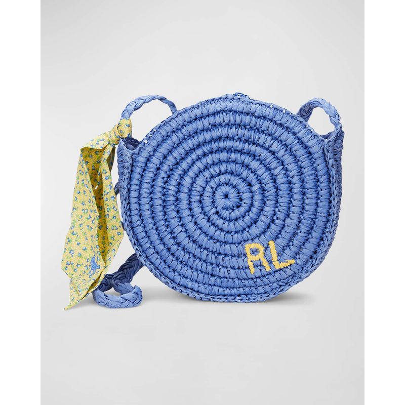 Girl-s-Raffia-Circular-Embroidered-Bag