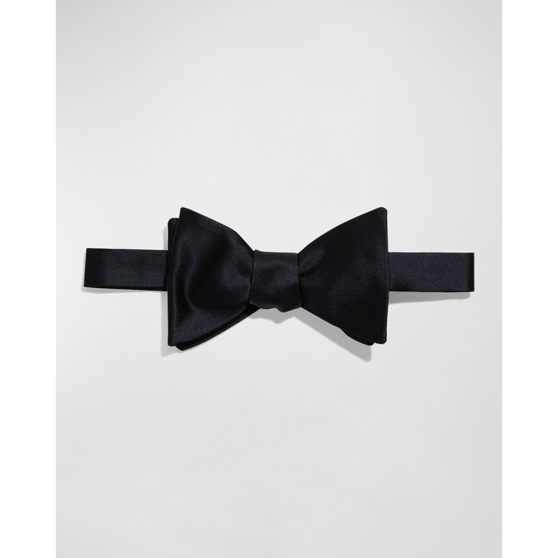 Men-s-Silk-Satin-Bow-Tie
