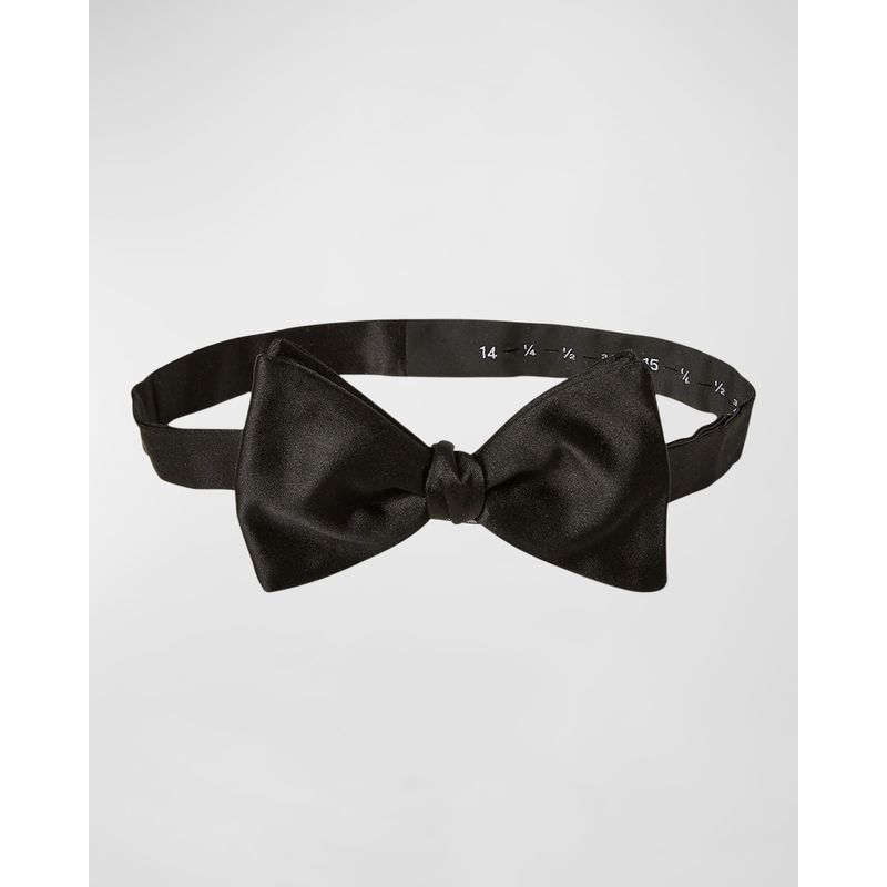 Men-s-Pre-Tied-Silk-Bow-Tie