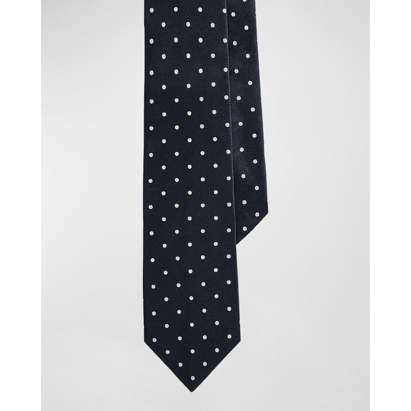 Men-s-Polka-Dot-Silk-Tie