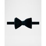 Men-s-Plaid-Velvet-Bow-Tie
