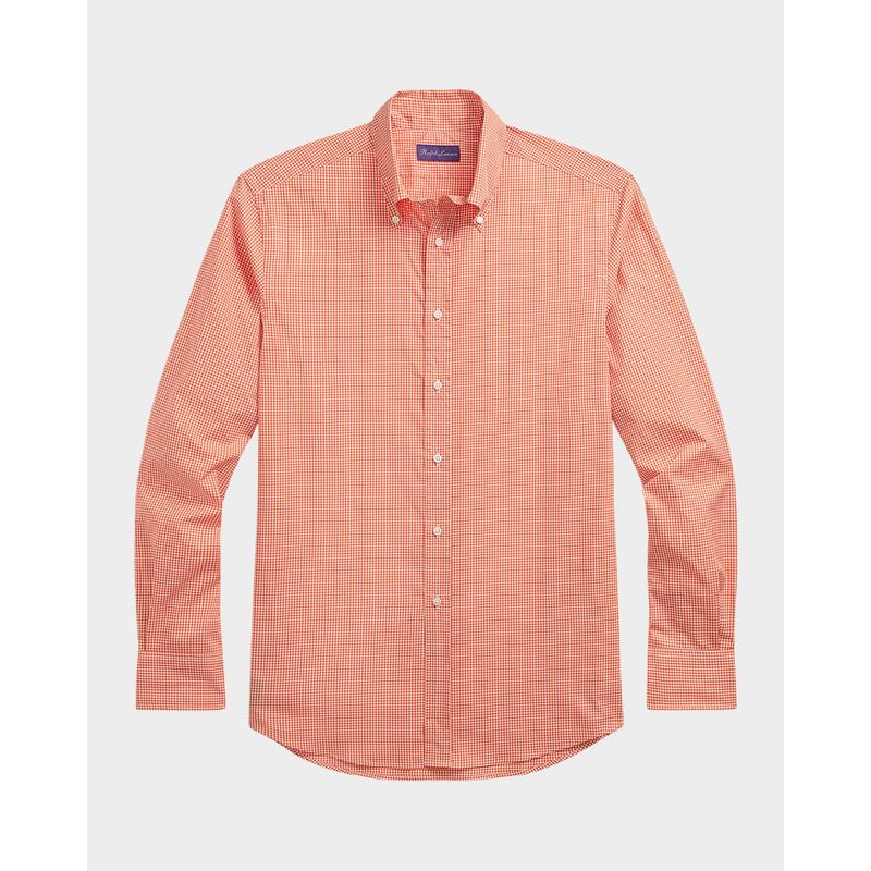 Men-s-Micro-Gingham-Poplin-Sport-Shirt