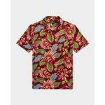 Men-s-Standard-Fit-Floral-Jersey-Polo-Shirt