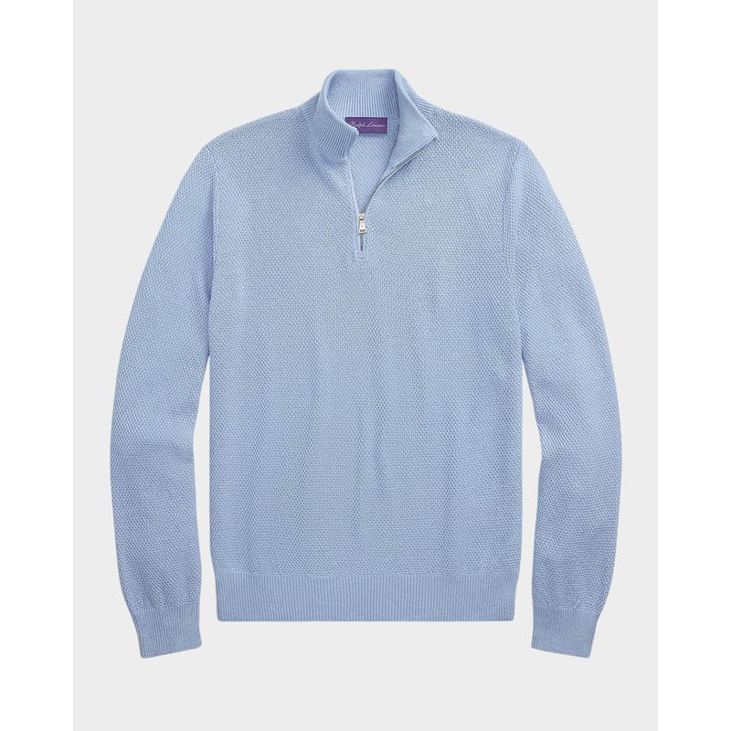 Men-s-Textured-Quarter-Zip-Sweater