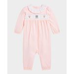 Girl-s-Smocked-Embroidered-Coverall-Size-3M-12M
