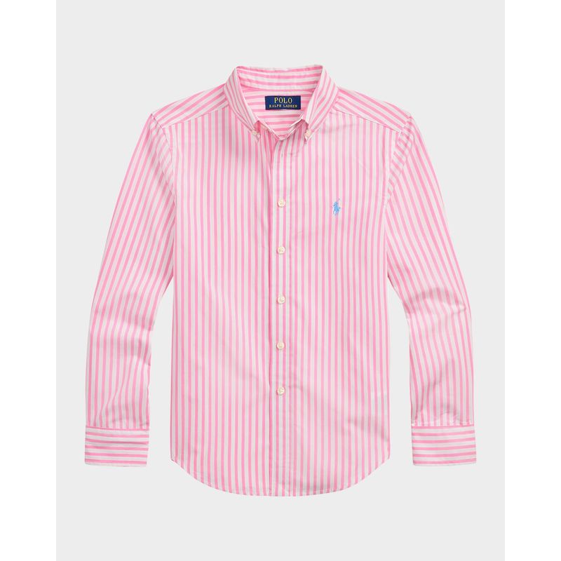 Boy-s-Striped-Sport-Shirt-W--Embroidered-Pony
