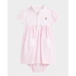Girl-s-Striped-Polo-Shirtdress-Size-3M-24M