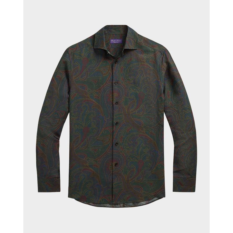 Men-s-Paisley-Linen-Silk-Sport-Shirt