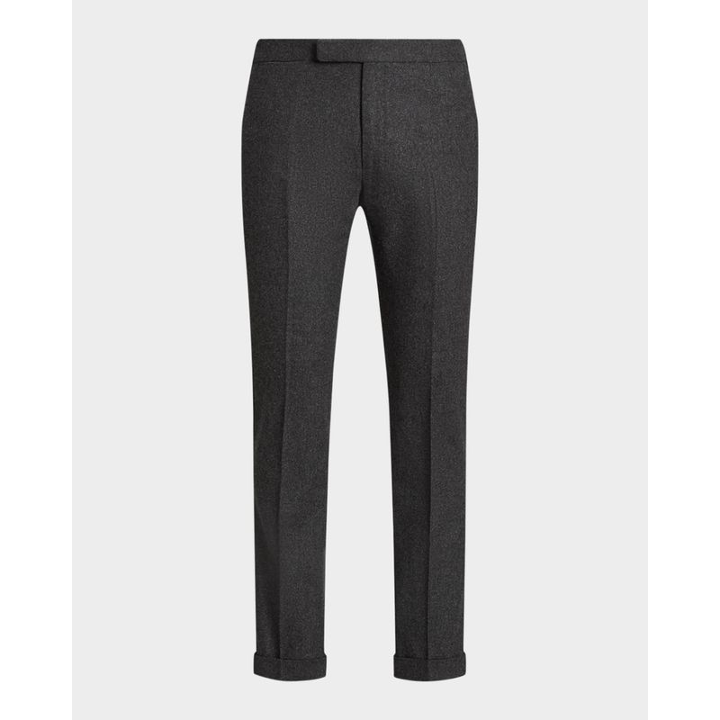 Men-s-Wool-Flannel-Flat-Front-Trousers