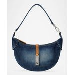 Polo-ID-Small-Denim-Leather-Shoulder-Bag