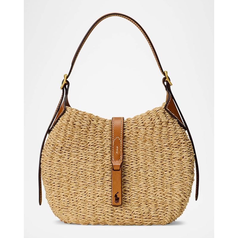 Polo-ID-Small-Twisted-Raffia---Leather-Shoulder-Bag