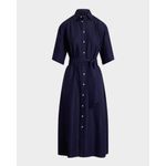 Belted-Silk-Blend-Shirtdress