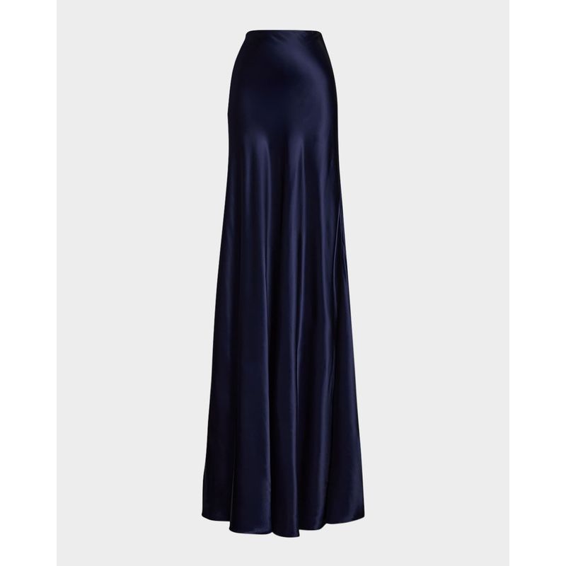 Masina-Long-Charmeuse-Skirt