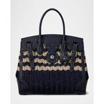 Ricky-33-Braided-Chevron-Top-Handle-Bag