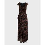 Floral-Ruffle-Trim-Georgette-Maxi-Dress