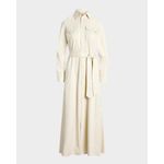 Belted-Cotton-Twill-Shirtdress
