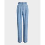 Cotton-Chambray-Wide-Leg-Pants