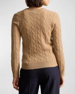 Cable-Knit Cashmere Sweater-1739452374166